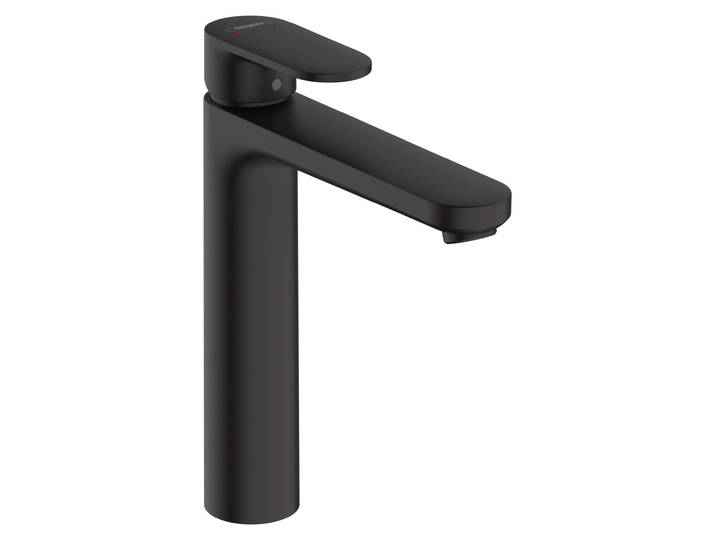 HANSGROHE Mitigeur lavabo Vernis Blend 190 noir mat sans tirette ni vidage 71582670