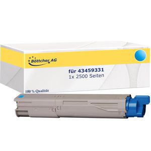 kompatibel für Oki 43459331 cyan Kompatibler Toner