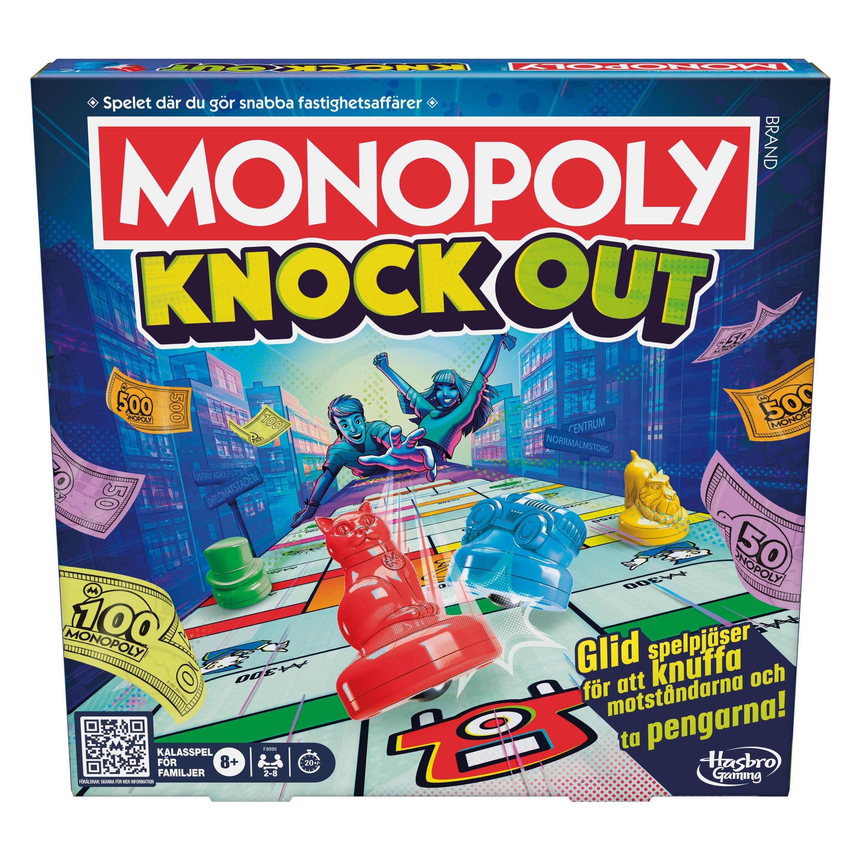 Hasbro Knockout (Schwedisch, 2 - 8 Spieler) (F89951060)
