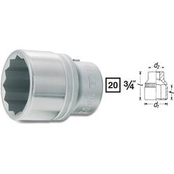 Hazet 1000AZ-1.3/8 1000AZ-1.3/8 Außen-Sechskant Steckschlüsseleinsatz 20 mm 1 3/8 3/4 (20 mm)