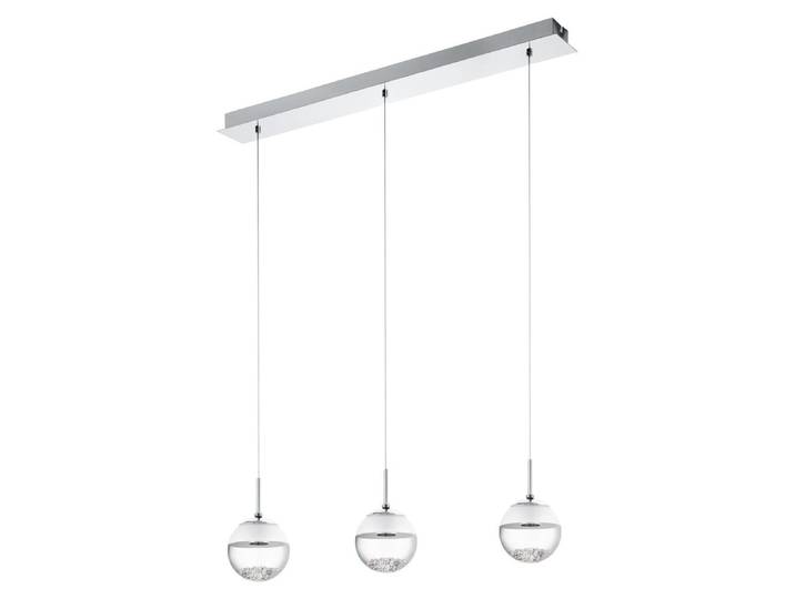 Eglo 93784 Montefio 1 LED Lampe à suspendre 3 flammes blanc clair chrome