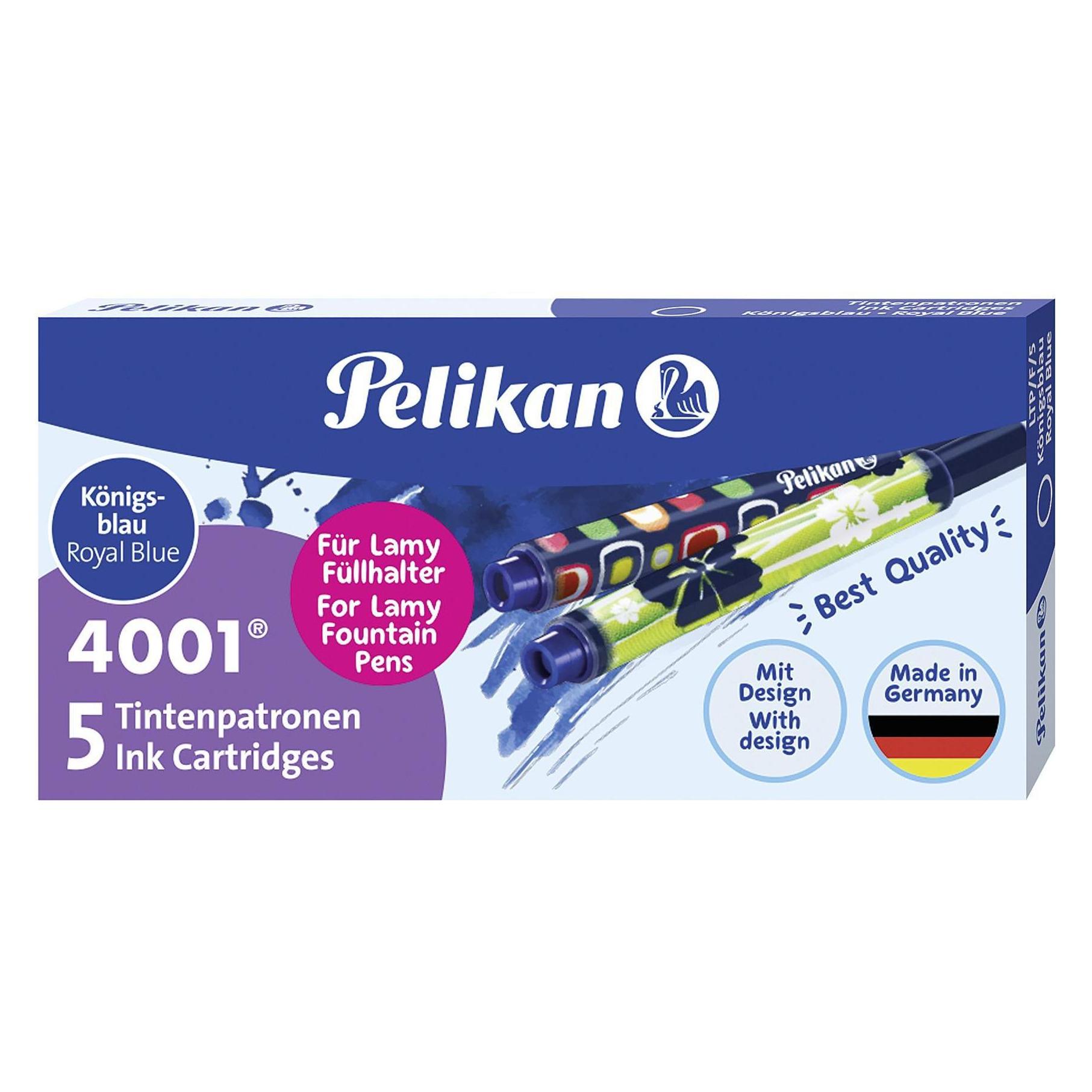 Pelikan Tintenpatrone Lamy königsblau (Blau, 5 Stk.) (338293)