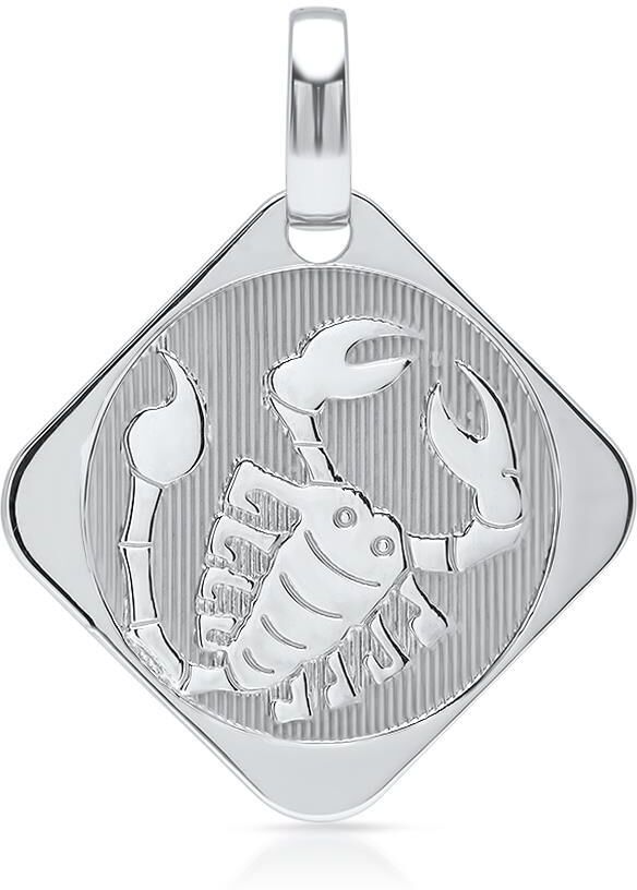 Unique 925 Silberanhänger Sternzeichen Skorpion silber