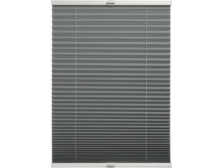 Plissee Thermo Plissee Ella , grau, B:50cm H:130cm, Obermaterial: 100% Polyester, SCHÖNER WOHNEN-KOLLEKTION, Plissees, Plissee, verschraubt, energiesparend, Thermo Rückseite