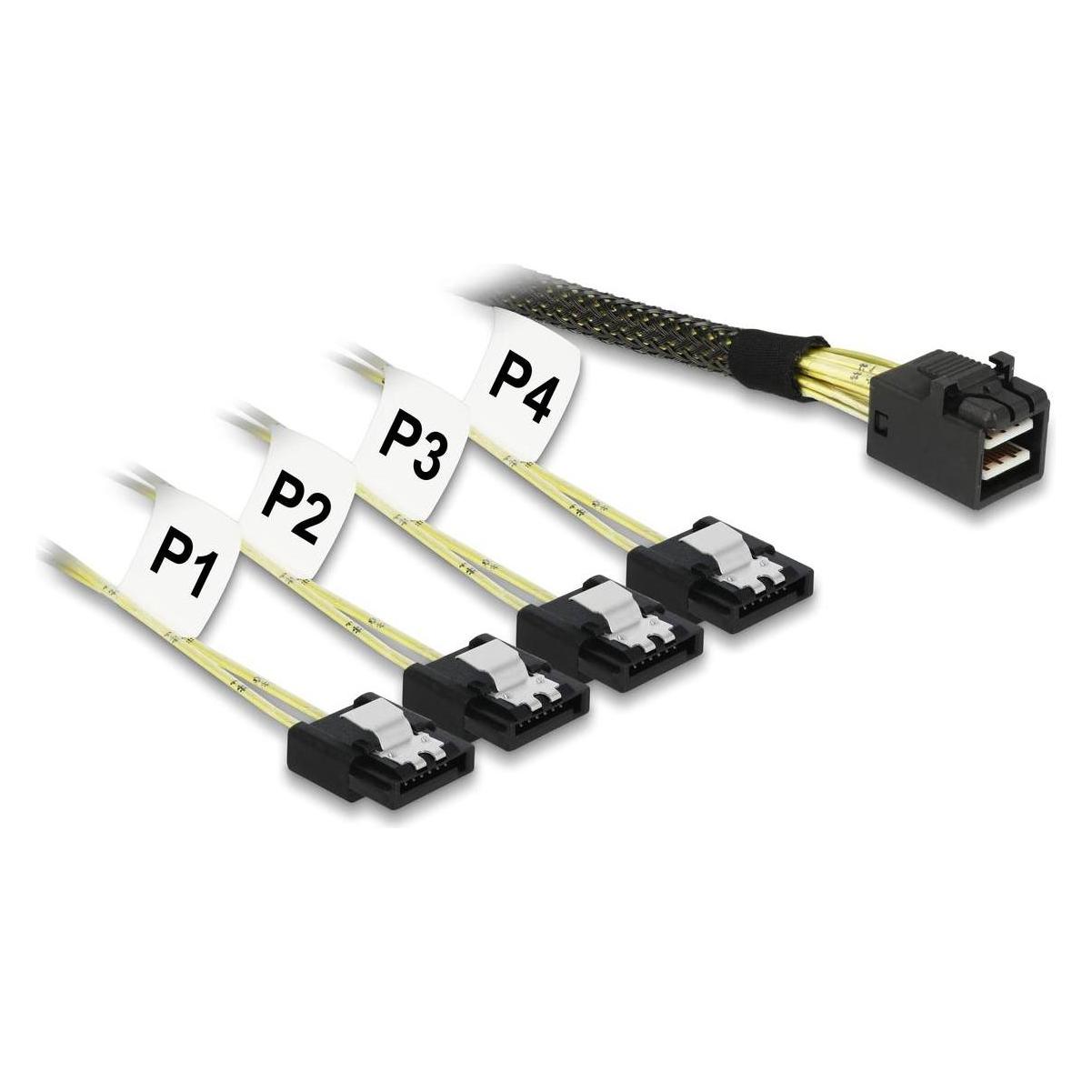 Delock Dellock SAS Kabel (50 cm, SAS, SATA III) (83392)