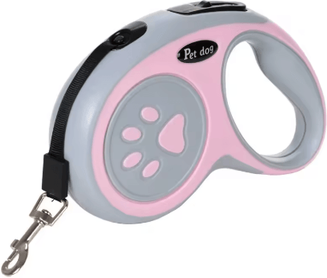 Inspire Picks Automatic Retractable Cat Harness & Leash Set For Kittens And Small Pets pink 3m