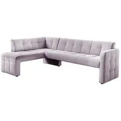 Exxpo by Gala Eckbank Barista Cord Violett Lila 2,5-Sitzer