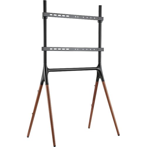 LogiLink TV-Ständer, 49 70", Walnuss-Holzbeine, 40 kg max.