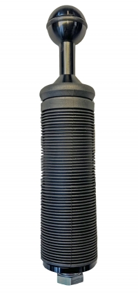 Aluminium Handgriff mit Gummierung #