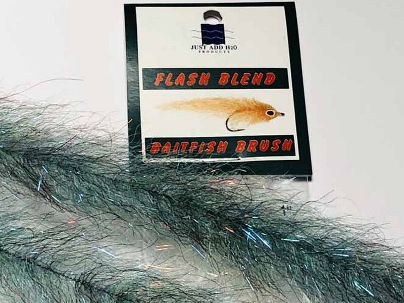 Just Add H2O Flash Blend Baitfish Brush-5"-Bleeding Mackerel