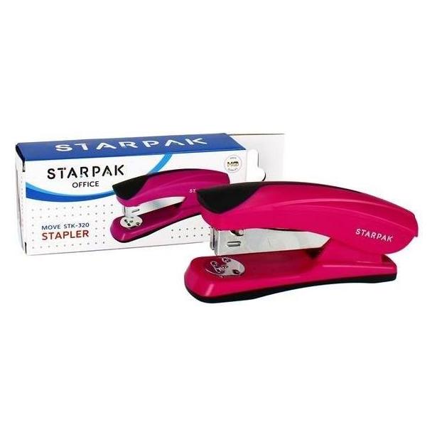 Starpak Bewegen Sie den rosa Hefter STK-320 (20 Blätter) (47358665)