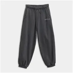 4F, Jungen, Sporthose, Junior-Jogginghose (128), Schwarz