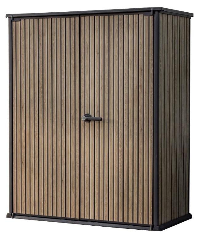 Signature Lagerschrank 1400 l, Kunststoff, braun KETER 261093