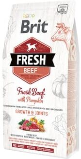 Brit Fresh Puppy Large Growth Joints Vaca Abóbora 2.5 Kg
