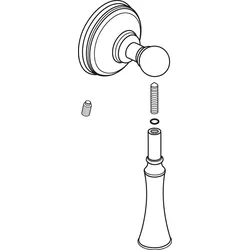 Ideal Standard JADO Griffhebel Lighthouse, komplett, A962799AA
