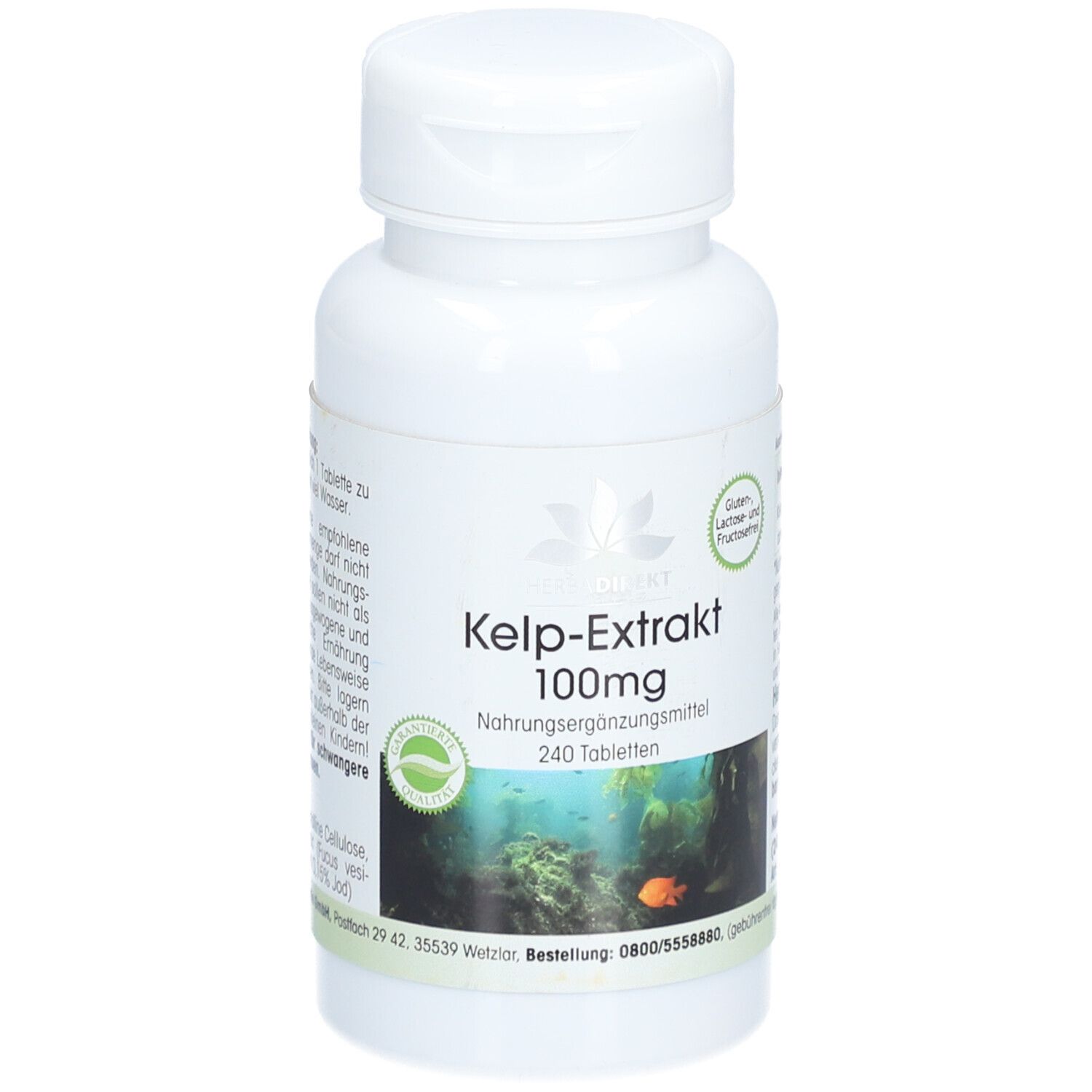 Kelp-Extrakt 100 mg Tabletten 240 St