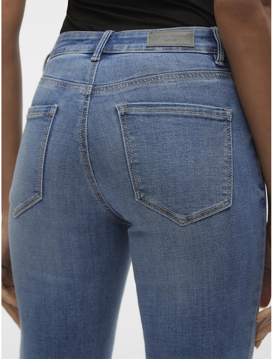VERO MODA Jean droit, taille standard