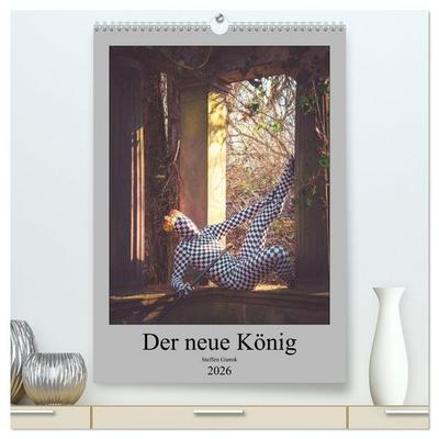 Der neue König (hochwertiger Premium Wandkalender 2026 DIN A2 hoch), Kunstdruck in Hochglanz