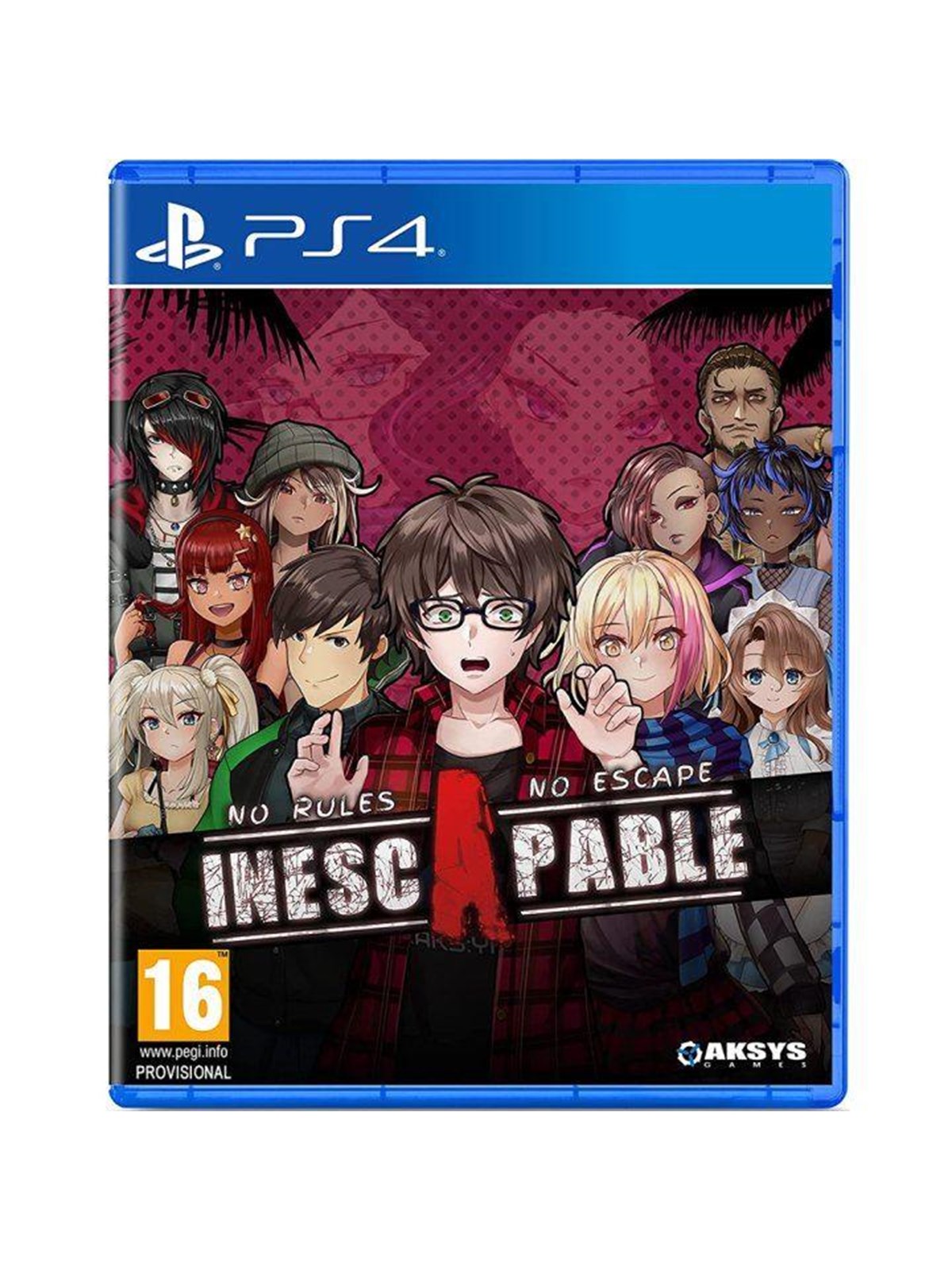 Inescapable - Sony PlayStation 4 - Visual Novel - PEGI 16