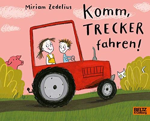 Miriam Zedelius - Komm, Trecker fahren!: Vierfarbiges Pappbilderbuch - Preis vom 16.10.2026 11:41:07 h
