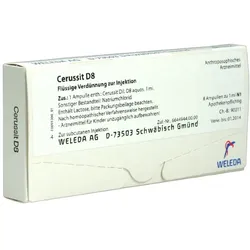 Cerussit D 8 Ampullen 8X1 ml