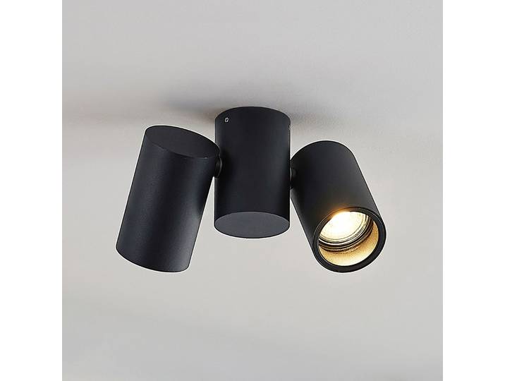 Gesina 2 Plafonnier Black - Arcchio - Salon / séjour - Moderne - Métal - Multi-ampoules