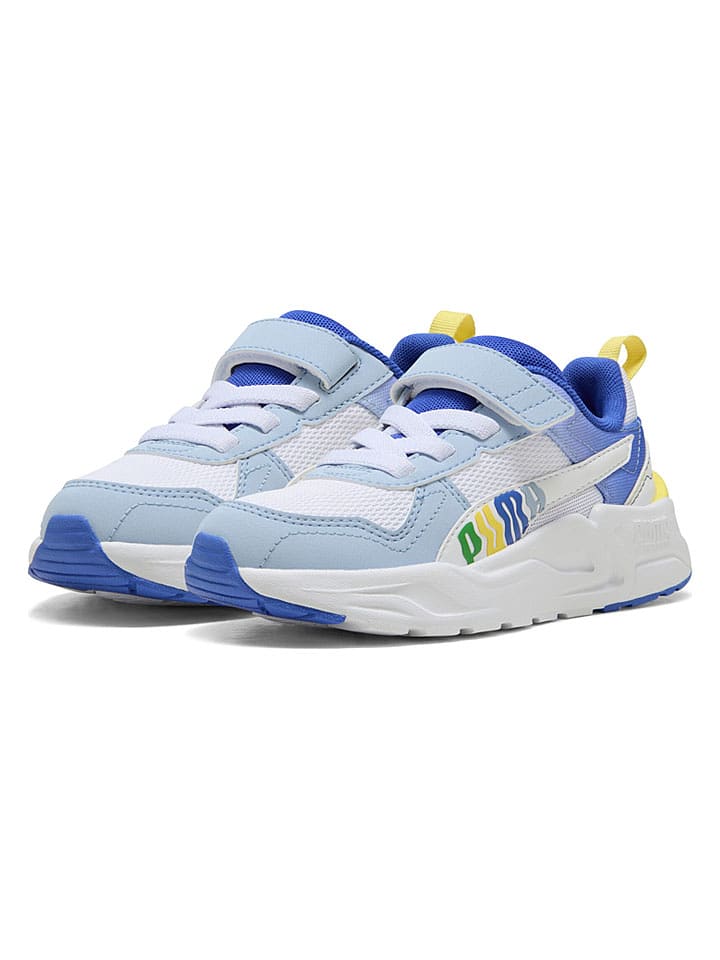 Puma Sneakers "Trinity 2 LT Come On AC+ PS" in Weiß/ Hellblau - 28
