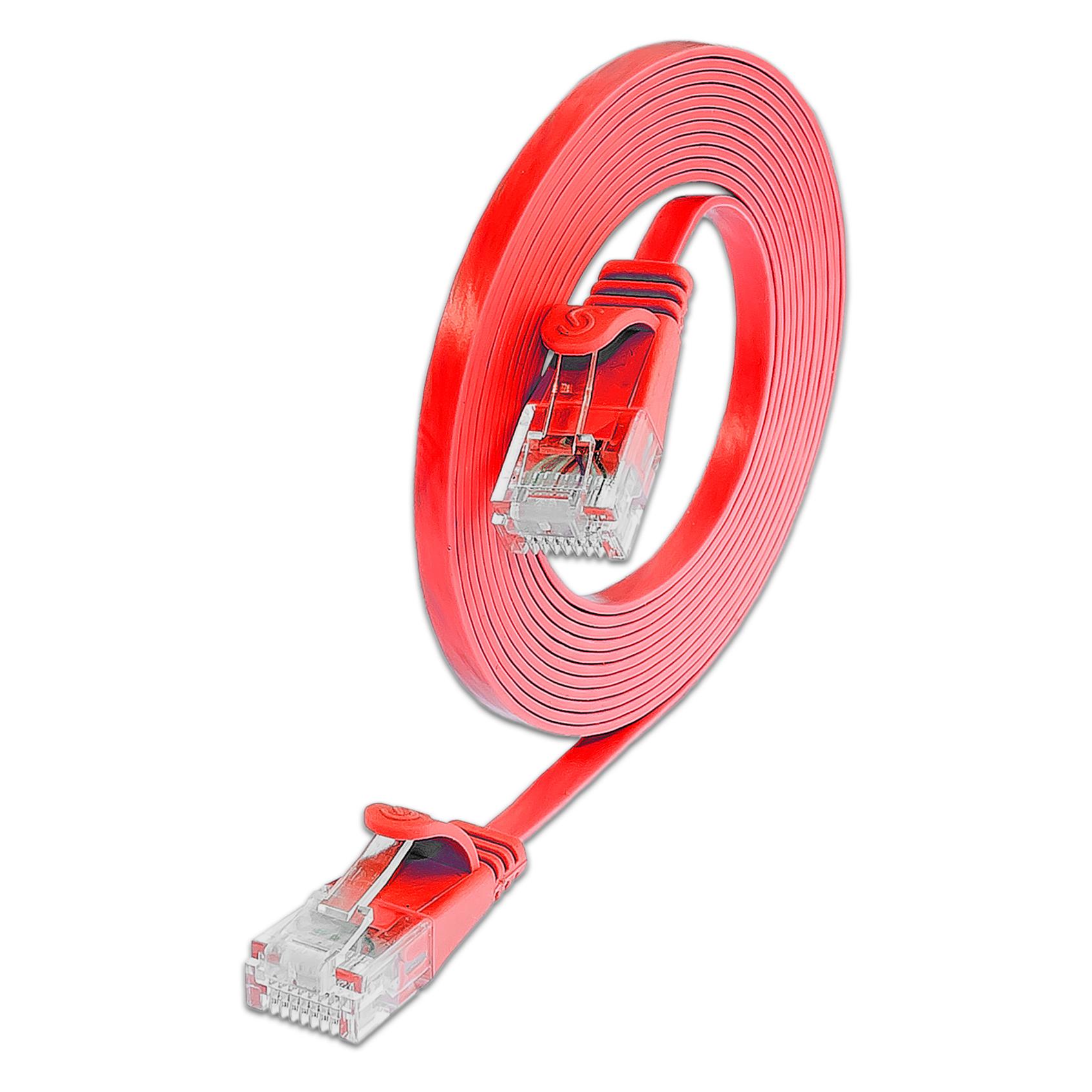 Lightwin Netzwerkkabel (UTP, CAT6, 20 m) (PKW-SLIM-KAT6 20.0 RT)