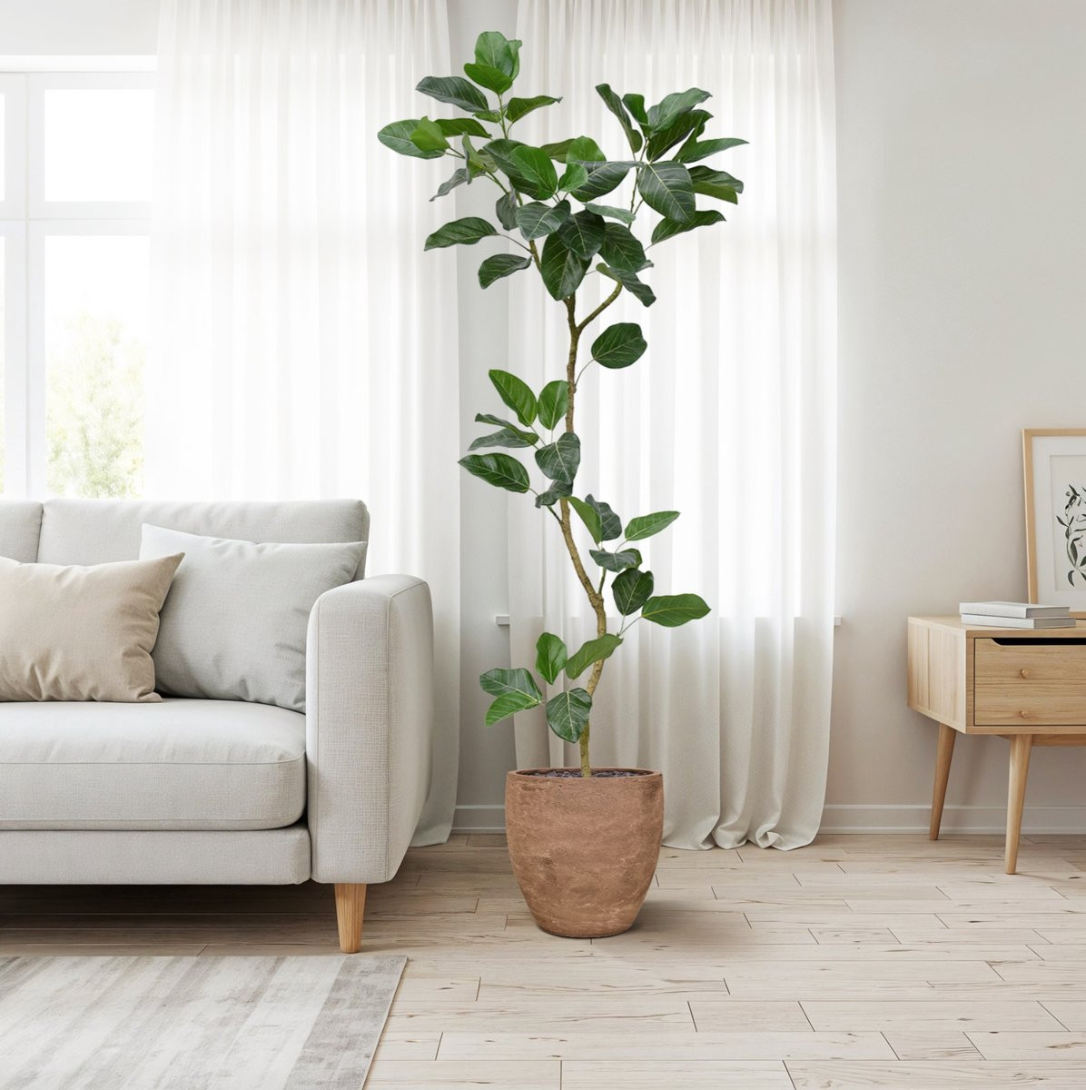 Ficus Audrey Kunstboom Hoogte: 240 cm