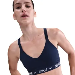 NIKE Indy Medium Support Padded Adjustable Sport-BH Damen 410 - midnight navy M