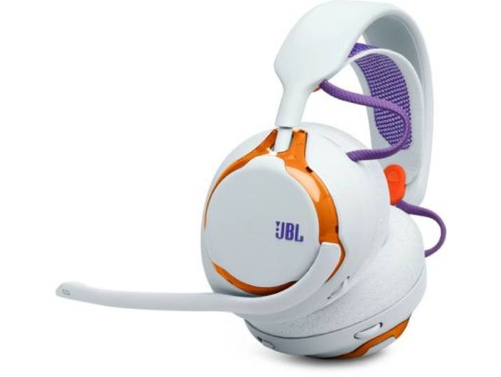 Jbl - Casque Gamer Quantum 650 Blanc Orange