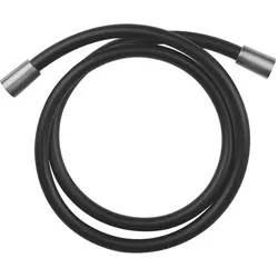 Gessi Brauseschlauch Darkflex 1500 mm mit konischer Mutter 1/2 Schlauch immer schwarz, Verbindungsstücke aus Metall in Oberfläche nach Wahl, 735, 54137030, Farbe: Kupfer PVD