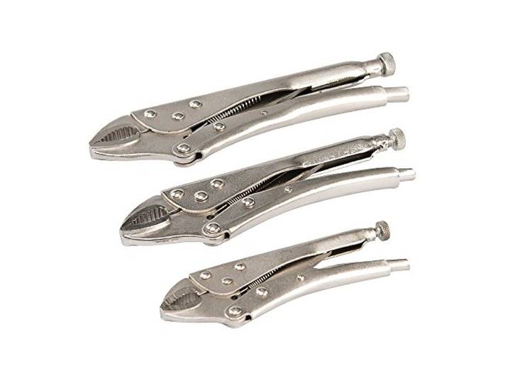 Silverline PL109 3 pinces autobloquantes