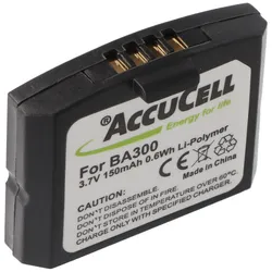 AccuCell Akku passend für Sennheiser IS410 Li-Ion Akku 150mAh