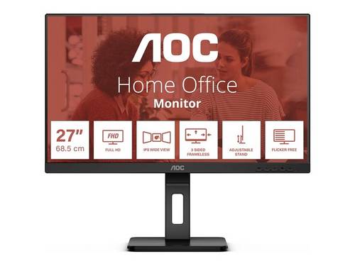 AOC 27E3QAF LED-Monitor EEK E (A - G) 68.6cm (27 Zoll) 1920 x 1080 Pixel 16:9 4 ms HDMI, DisplayPort, Kopfhörer-Buchse