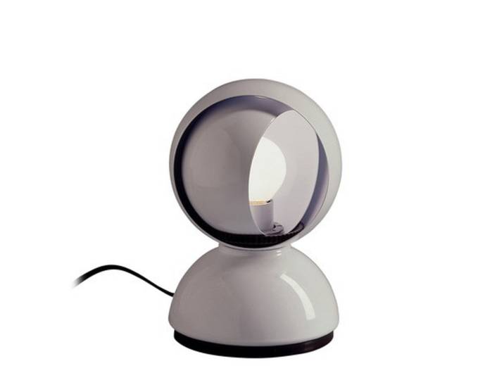 Eclisse Tischleuchte Weiß - Artemide - Wohnzimmer - Metall