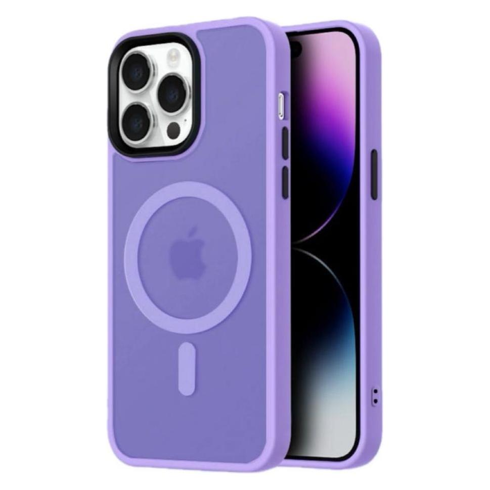 Hurtel Fashion Case MagSafe for iPhone 16 Pro Max - purple (Apple iPhone 16 Pro Max) (FASHION CASE MAGSAFE FOR IPHONE 16 PRO MAX PURPLE)
