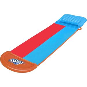 Bestway Wasserrutsche H2OGO! Tsunami Splash Ramp, 472 x 140 cm, mit Sprinkler, 2 Bahnen