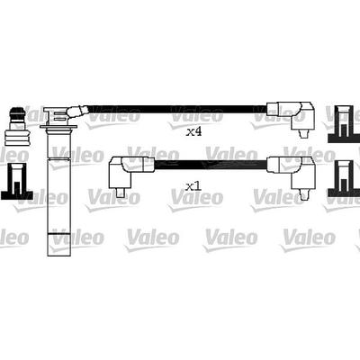 Valeo Zündleitungssatz [Hersteller-Nr. 346619] für VW, Seat