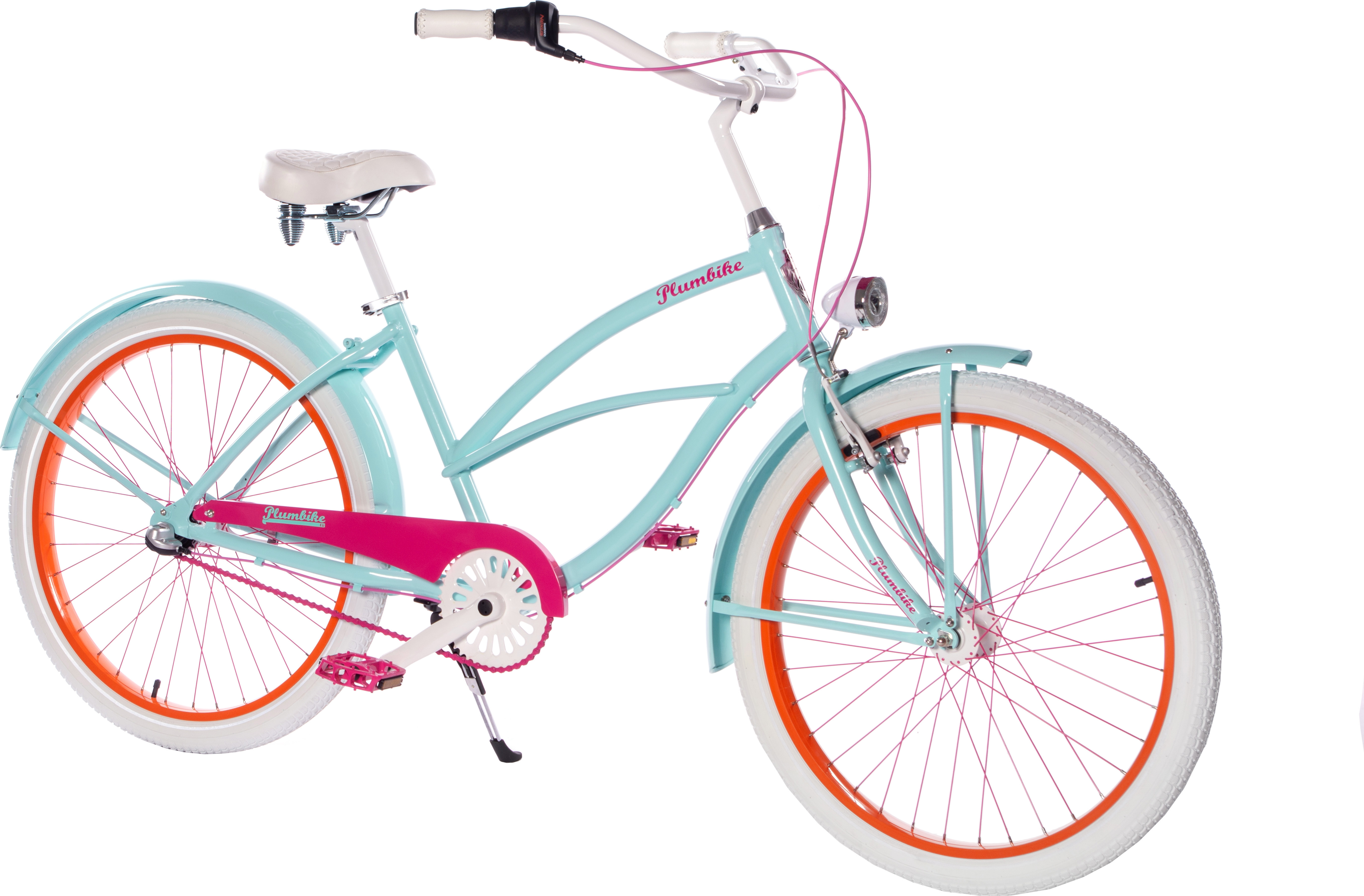Plumbike La Donna Stadtfahrrad Damen 26" 3-Gang - Mint