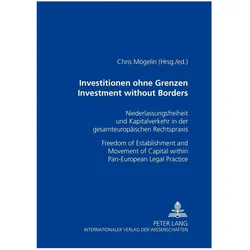 Investitionen ohne Grenzen- Investment without Borders, Fachbücher
