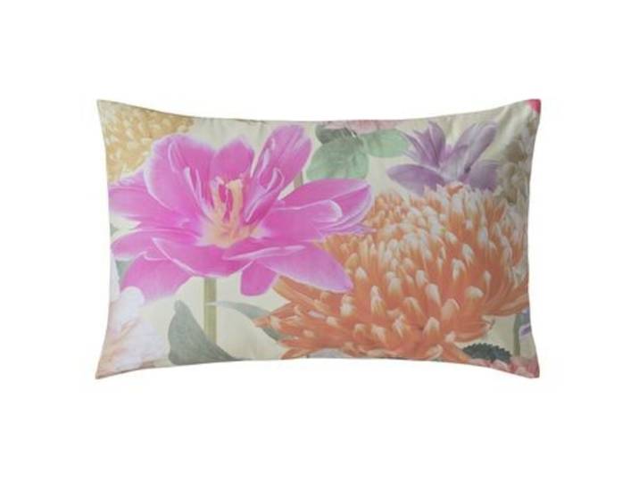 KAS Kissenbezug Bettina Bunt Blumenmuster Baumwolle B 50 T 70 cm - Kissenbezug