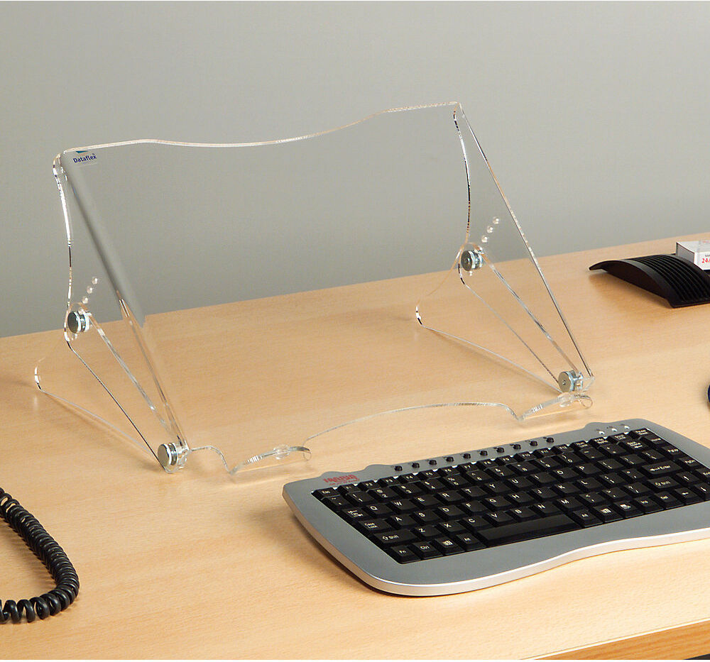 Dataflex Notebookständer ERGONOTE®, für Notebooks bis 15,4'', Acryl transparent