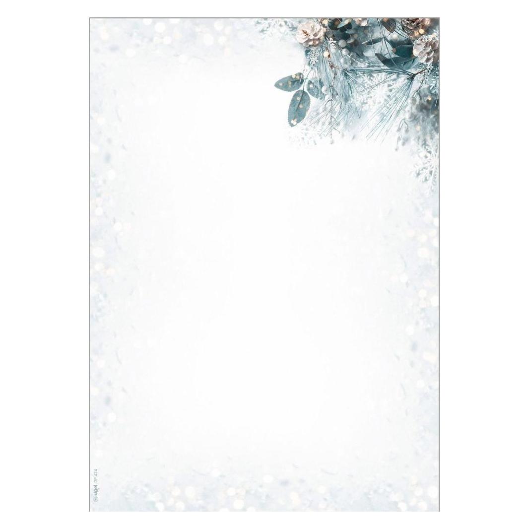 Sigel Weihnachtsbriefpapier (100 Stk.) (DP424)