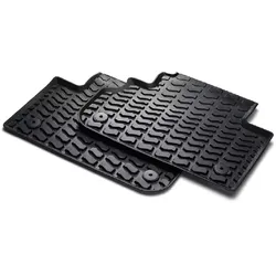 Audi Q8 Q7 Gummifußmatten hinten 2-teiliges Set Allwettermatten 4M1061512041