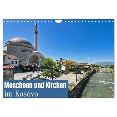 Moscheen und Kirchen im Kosovo (Wandkalender 2027 DIN A4 quer), CALVENDO Monatskalender