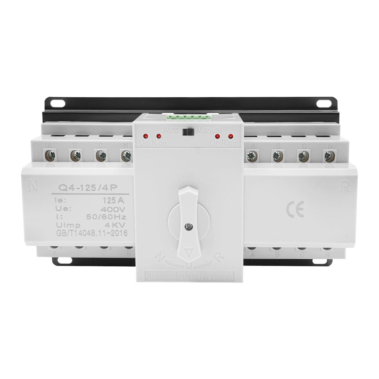 Easybuy 4P 125A AC 400V Automatische wisselschakelaar met dubbele voeding