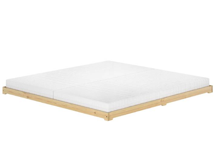 Echtholzbett Futonbett Doppelbett 180 x 200 cm Kiefer