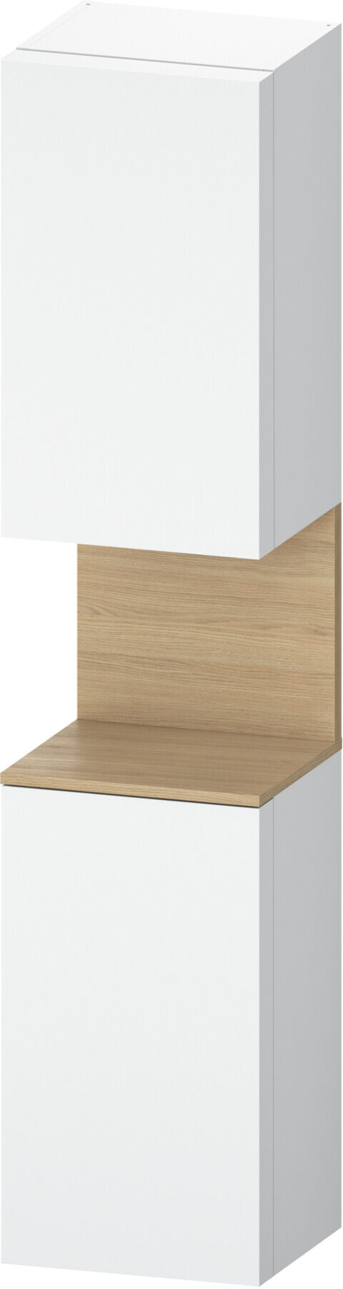 Duravit Hochschrank Qatego 40x36x1760cm, 2 T, B, An l, E na/we ma (QA1346L30180010)