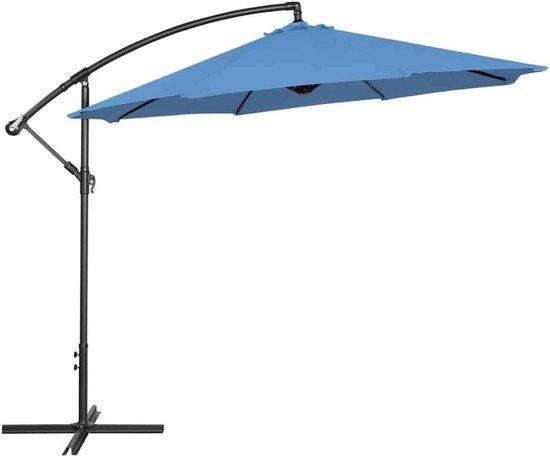 Runde Schirm mit UV-Schutz - 300 cm - Blau